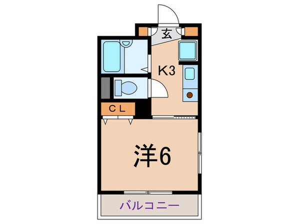 アミュレットナカダの物件間取画像